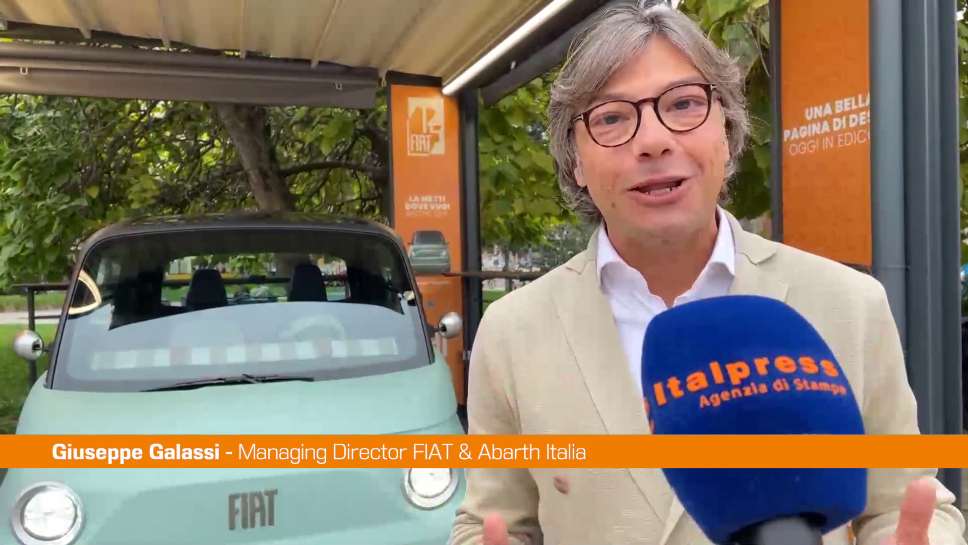 Galassi "Con Fiat Topolino contribuiamo a una mobilità più smart"