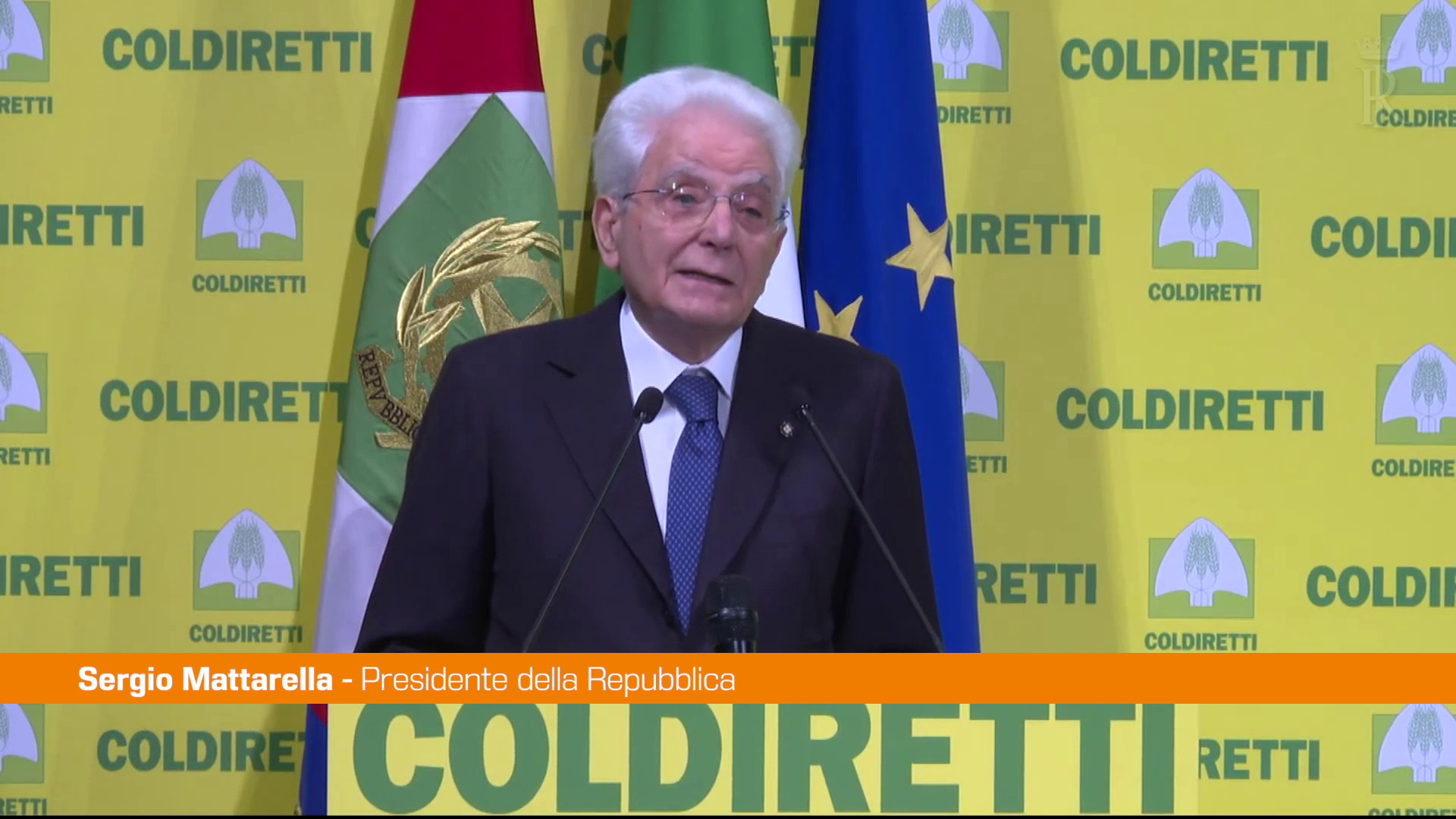 Mattarella "L'agricoltura è futuro per l’umanità"