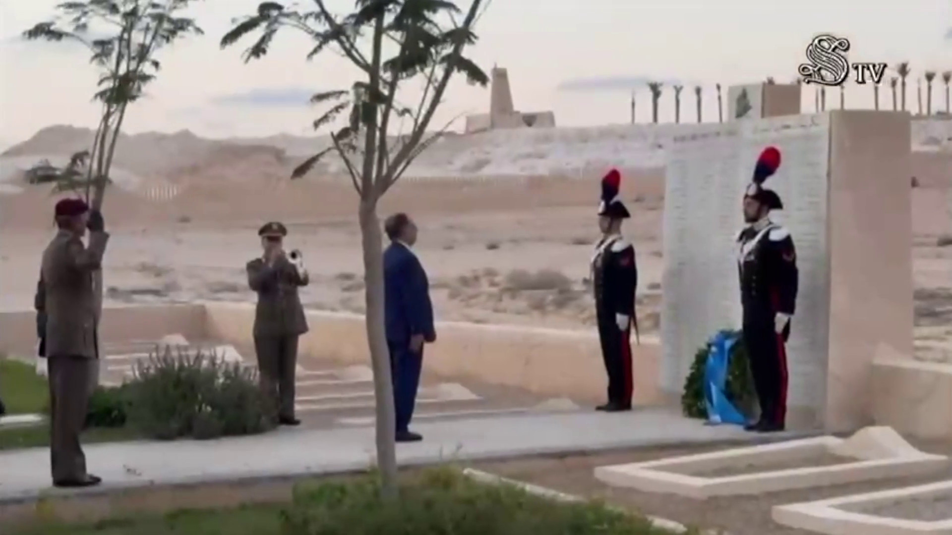 La Russa al Sacrario militare italiano di El Alamein "Onorare caduti"