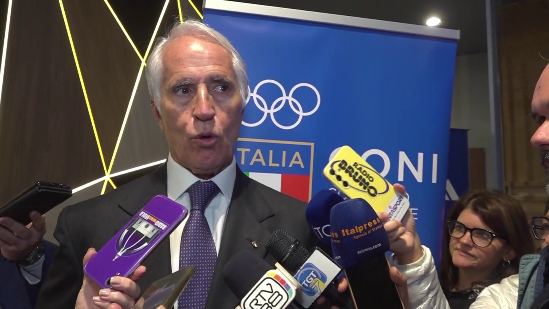 Malagò "Sinner orgoglio d'Italia, certo della sua innocenza"