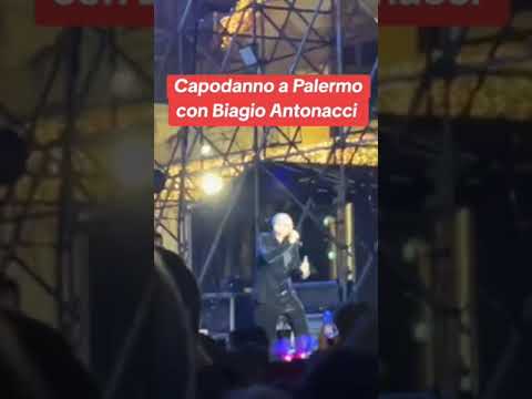 Biagio Antonacci in concerto a Palermo per il Capodanno 2025