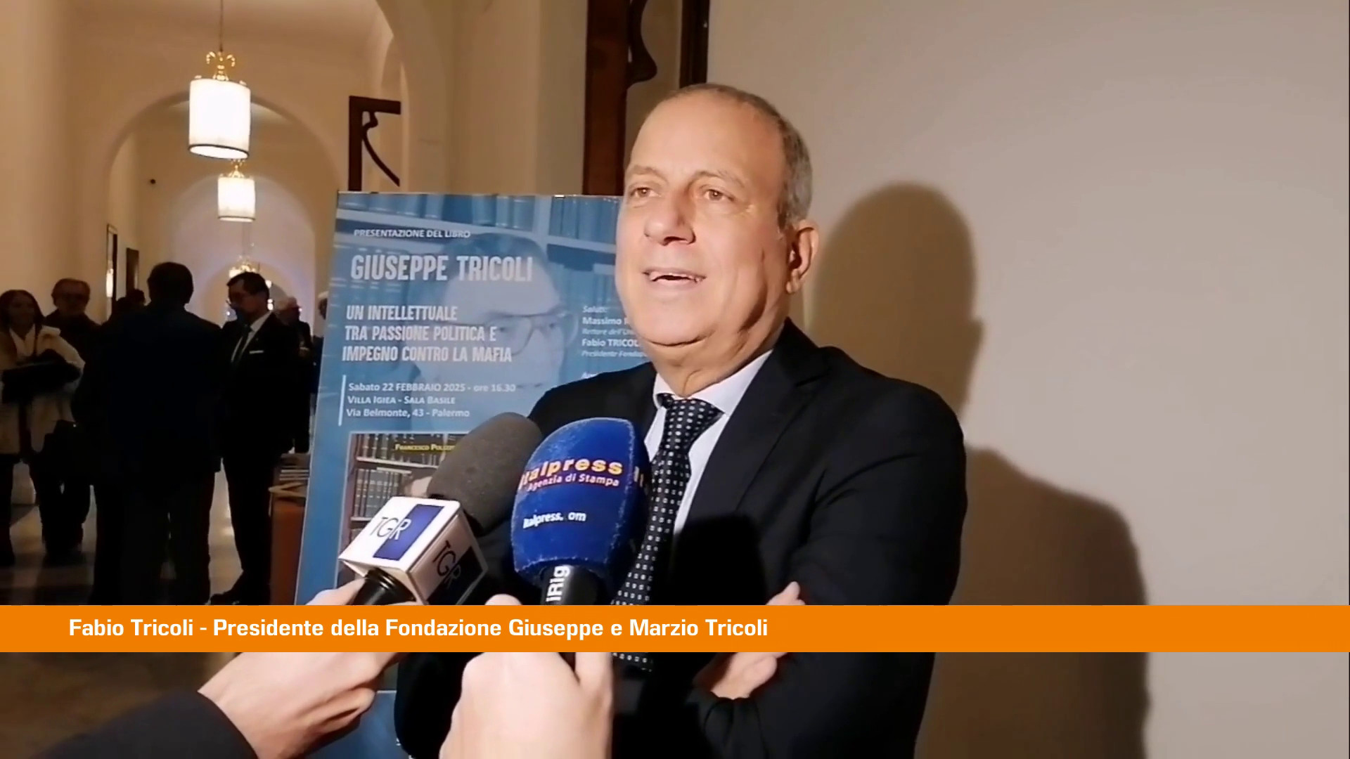 Fabio Tricoli "Mio padre esempio di impegno civile e politico"