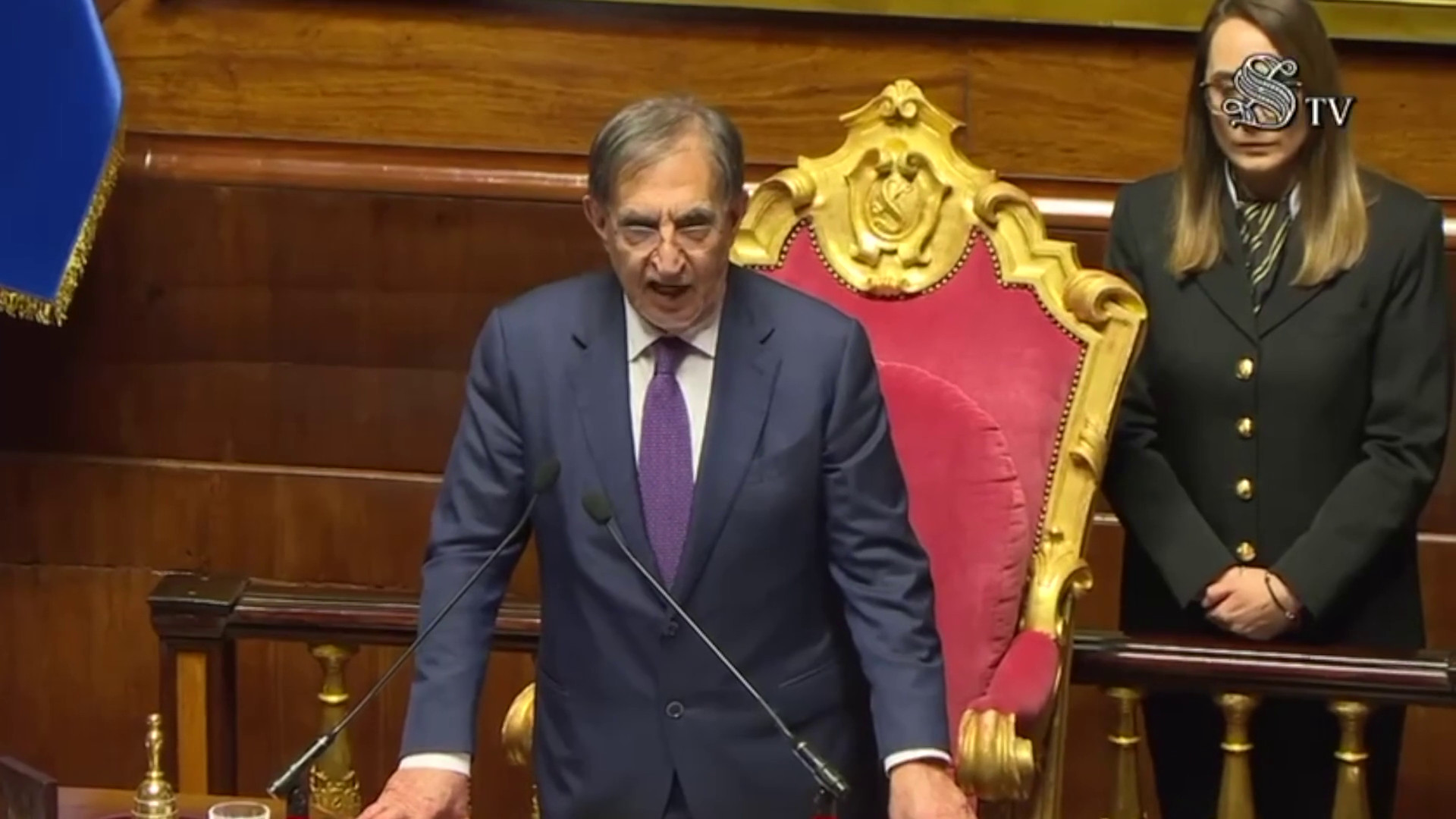 La Russa "Condannare con fermezza attacchi a Mattarella"