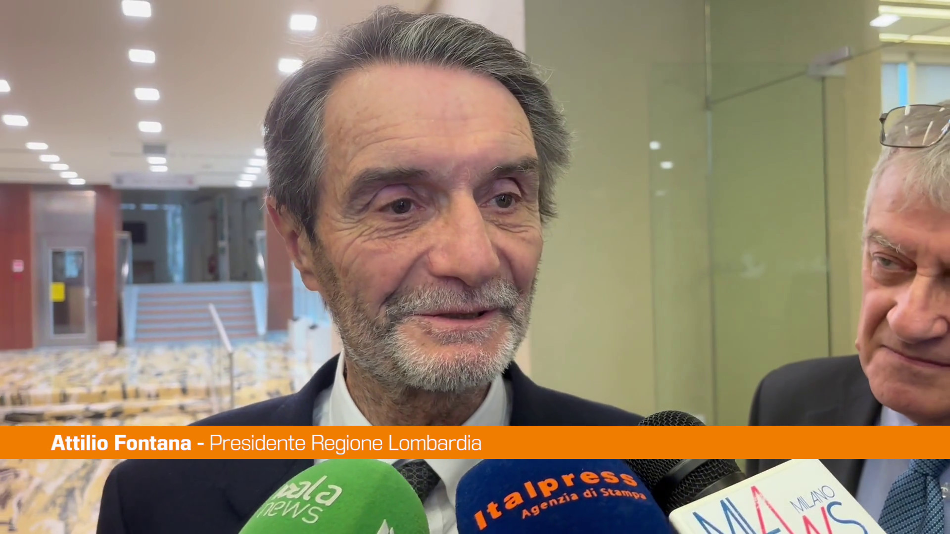 Lombardia, Fontana "Con Ministro Salute siamo d'accordo su tutto"