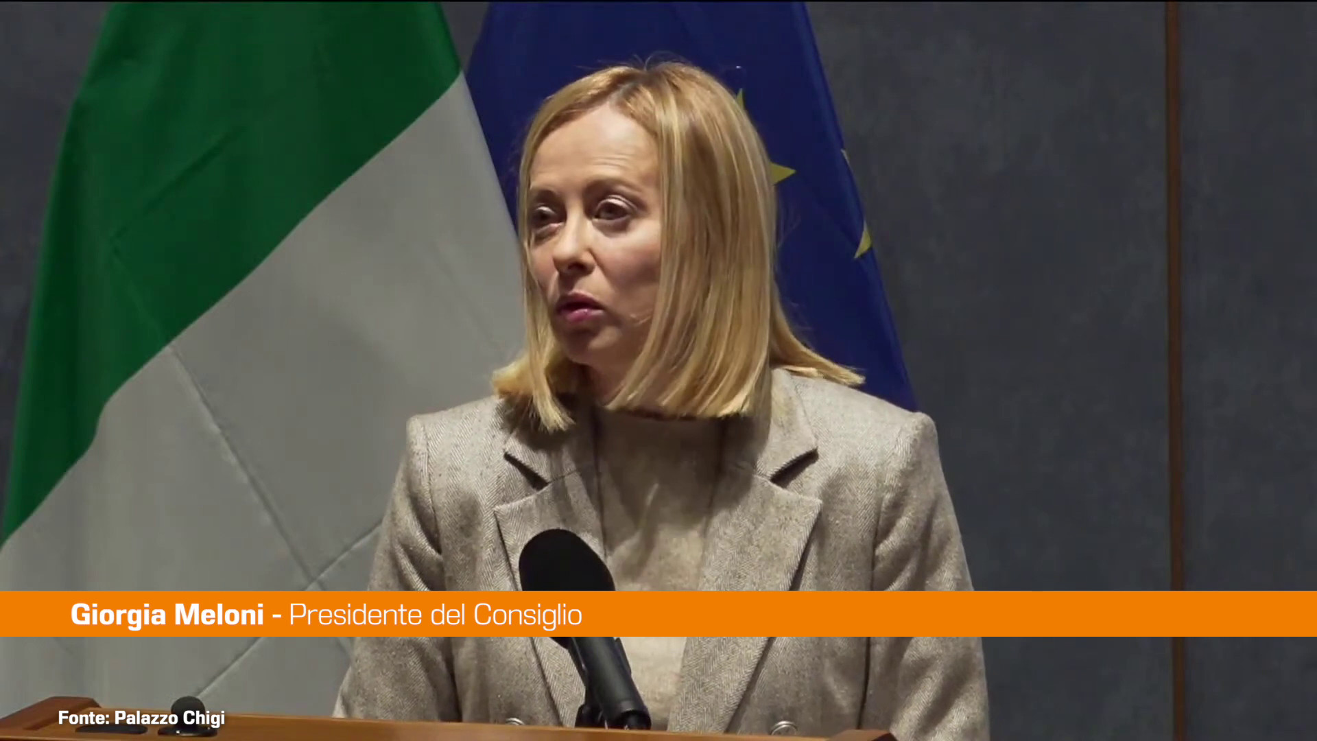 Meloni "Governo determinato ad andare avanti sul protocollo Albania"