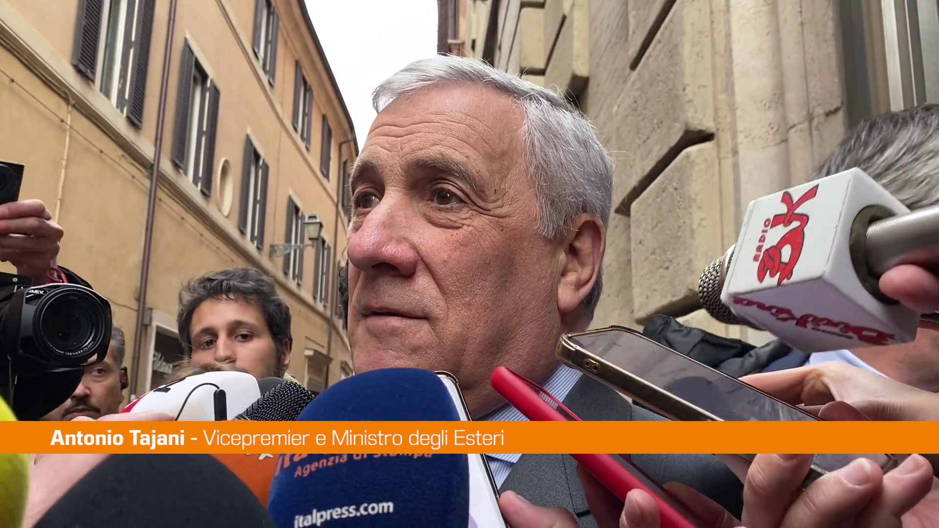 Ucraina, Tajani "Prima di parlare di truppe arrivare alla pace"