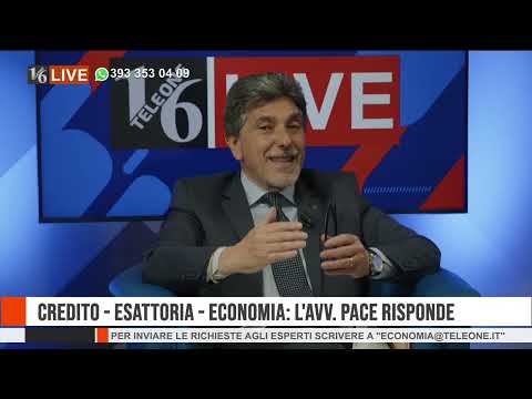 16LIVE | CREDITO ESATTORIA ECONOMIA - L'AVV PACE RISPONDE | 20 MARZO 2025