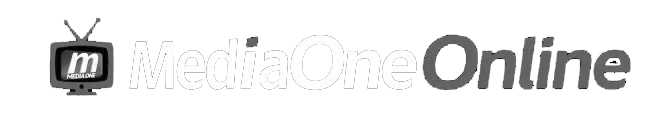 logo mediaoneonline enzo 2025 bianco nero