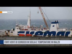 Meteo: forti venti di scirocco in Sicilia e temperature in rialzo