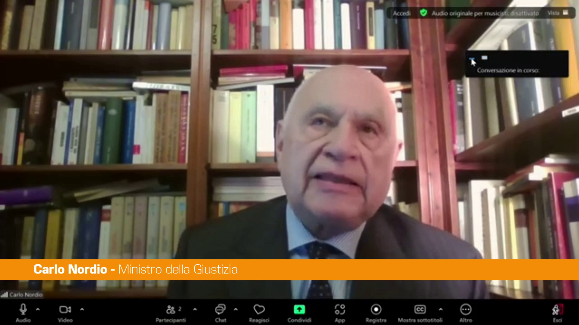 Nordio "Femminicidio fattispecie autonoma, un risultato epocale"