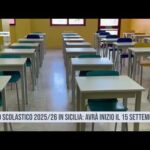Palermo. Anno scolastico 2025/26 in Sicilia: avrà inizio il 15 settembre