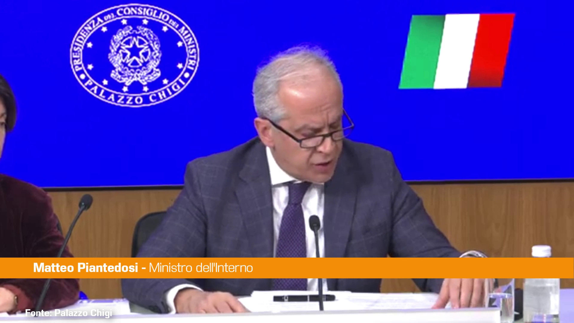 Piantedosi "Potenziata formazione polizia sul tema femminicidio"