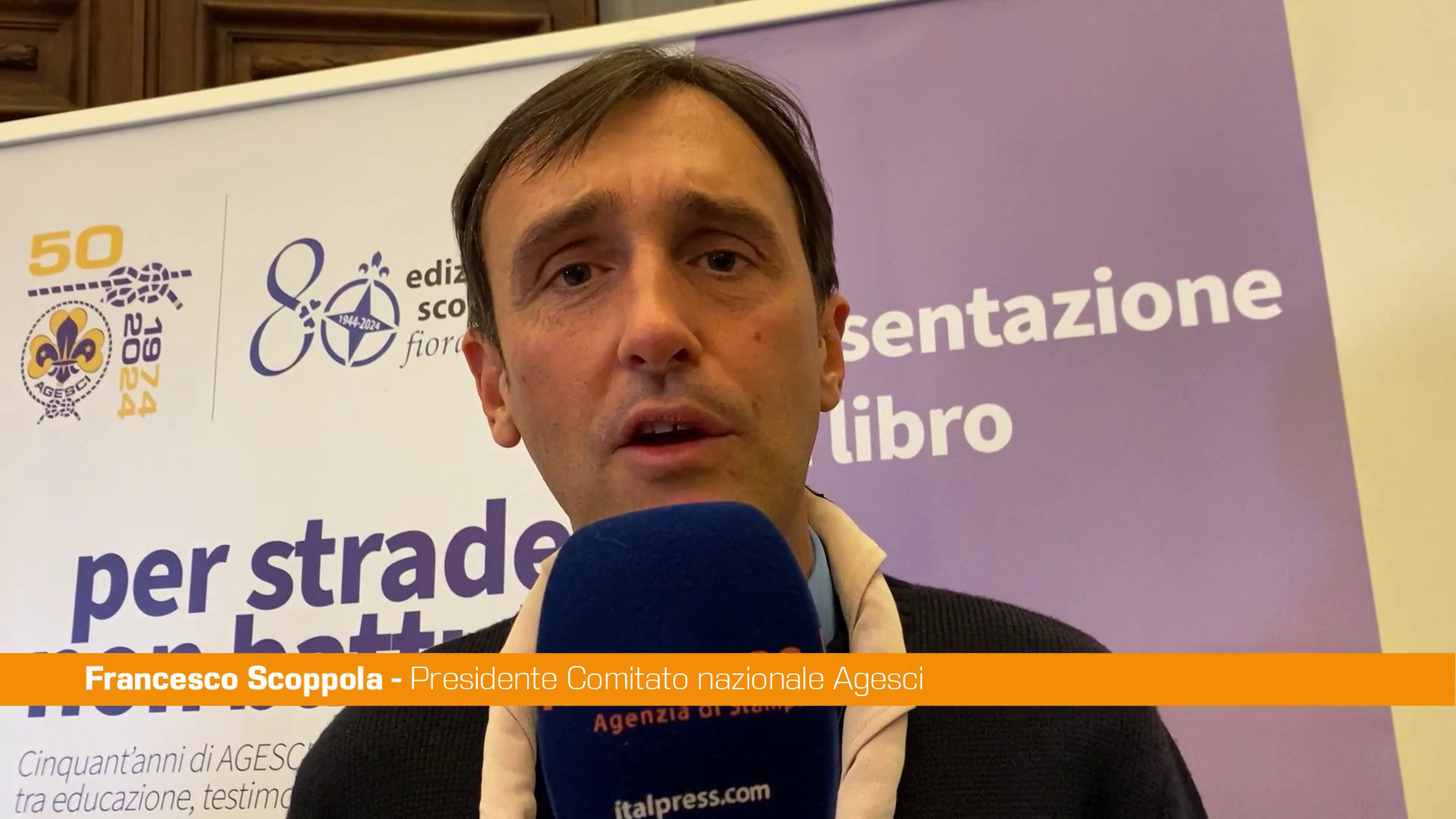 Scoppola "I 50 anni dell'Agesci sono un momento importante"