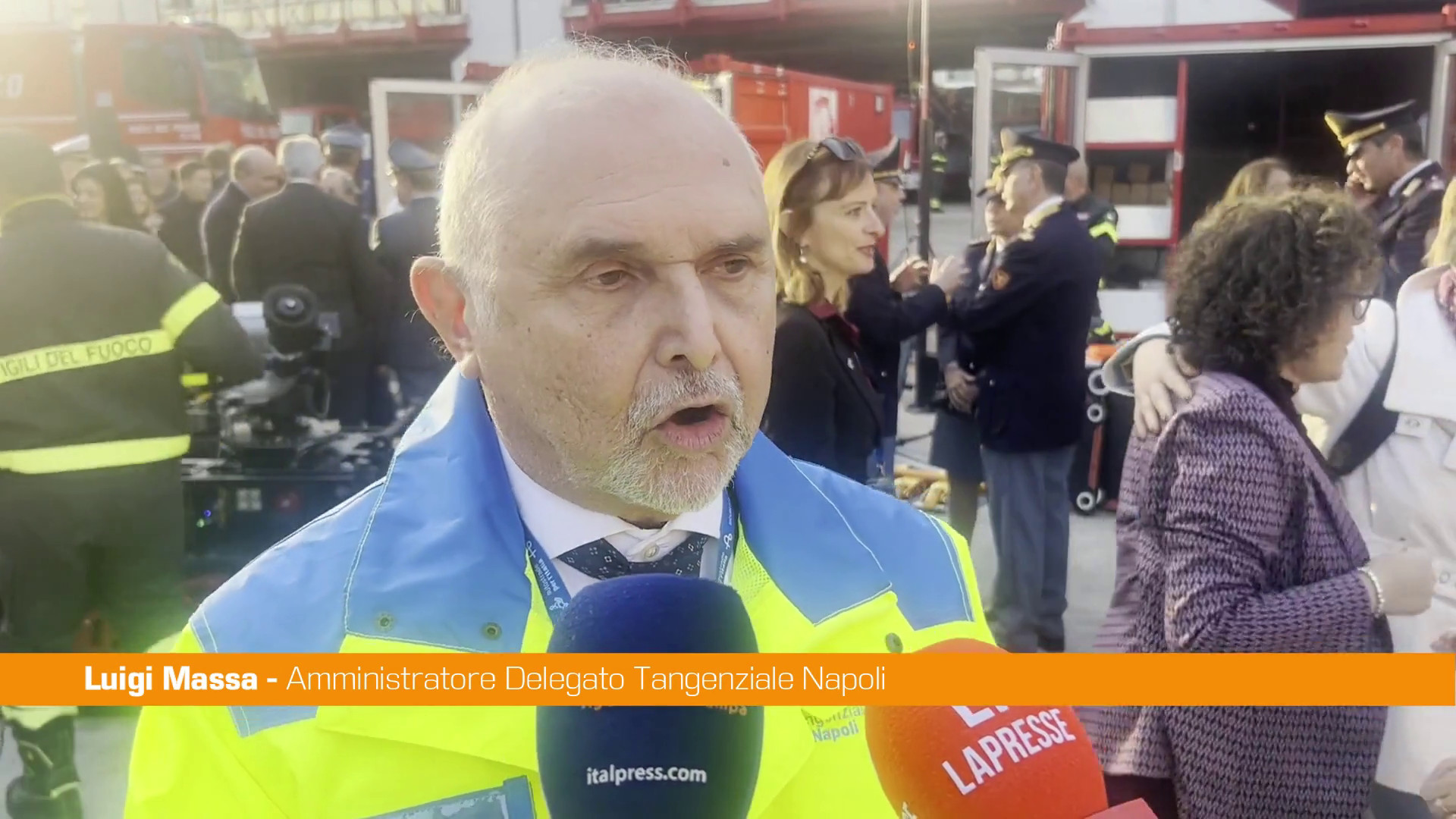 Tangenziale Napoli, Massa "Nuovi mezzi per interventi in emergenza"