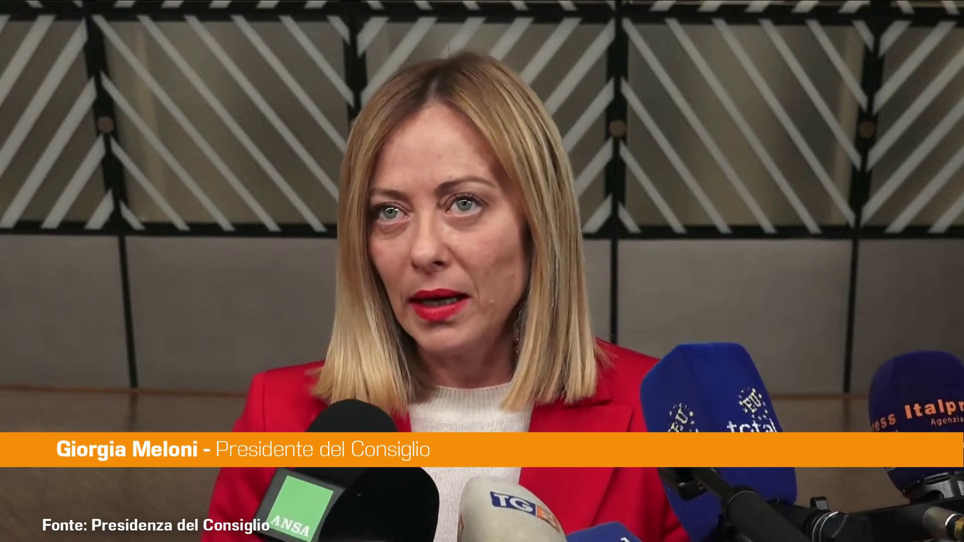 Ue, Meloni "Accolta la proposta italiana su InvestEu per la Difesa"