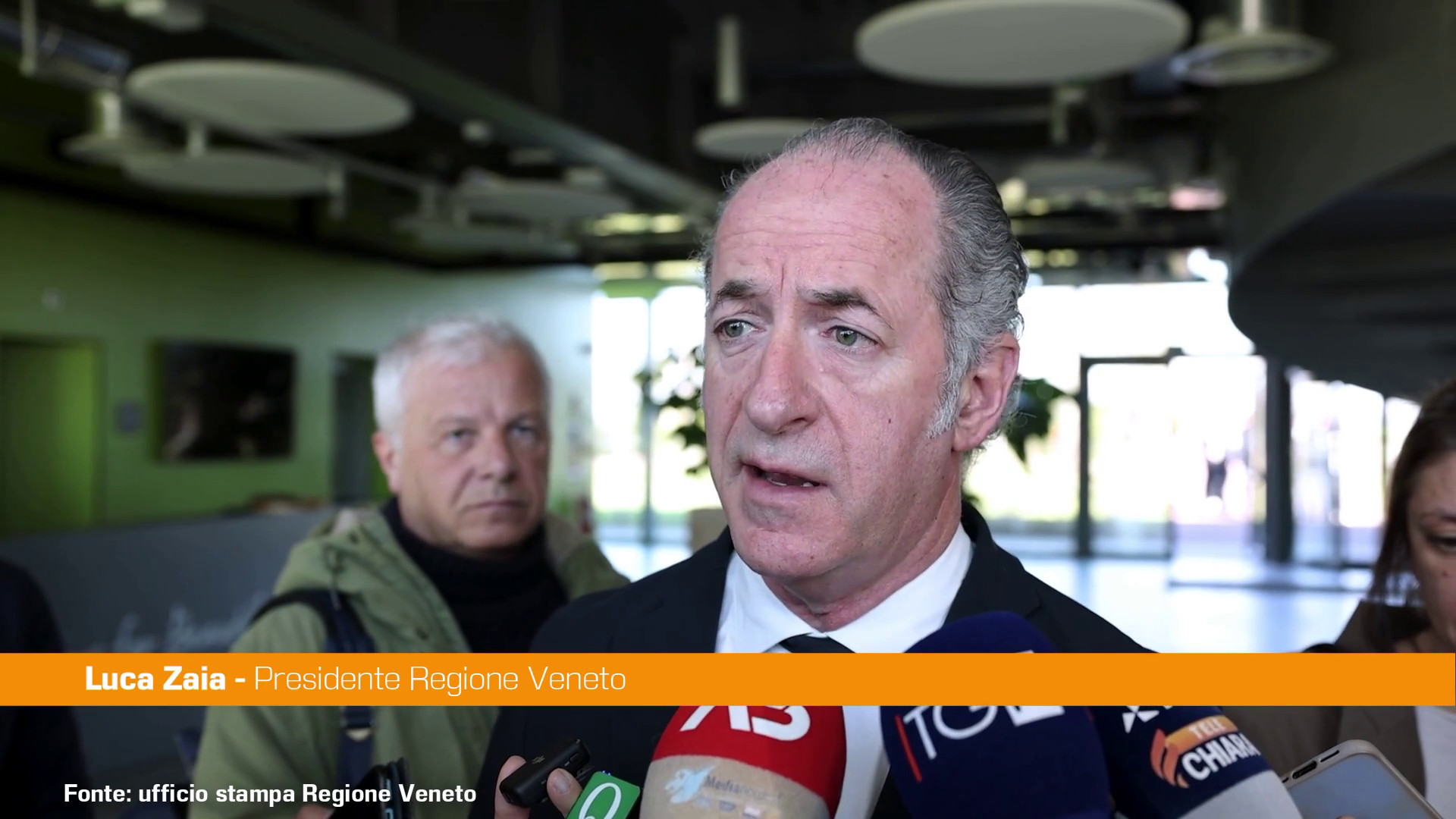 Zaia "Terzo mandato? La politica discute, io impegnato a lavorare"