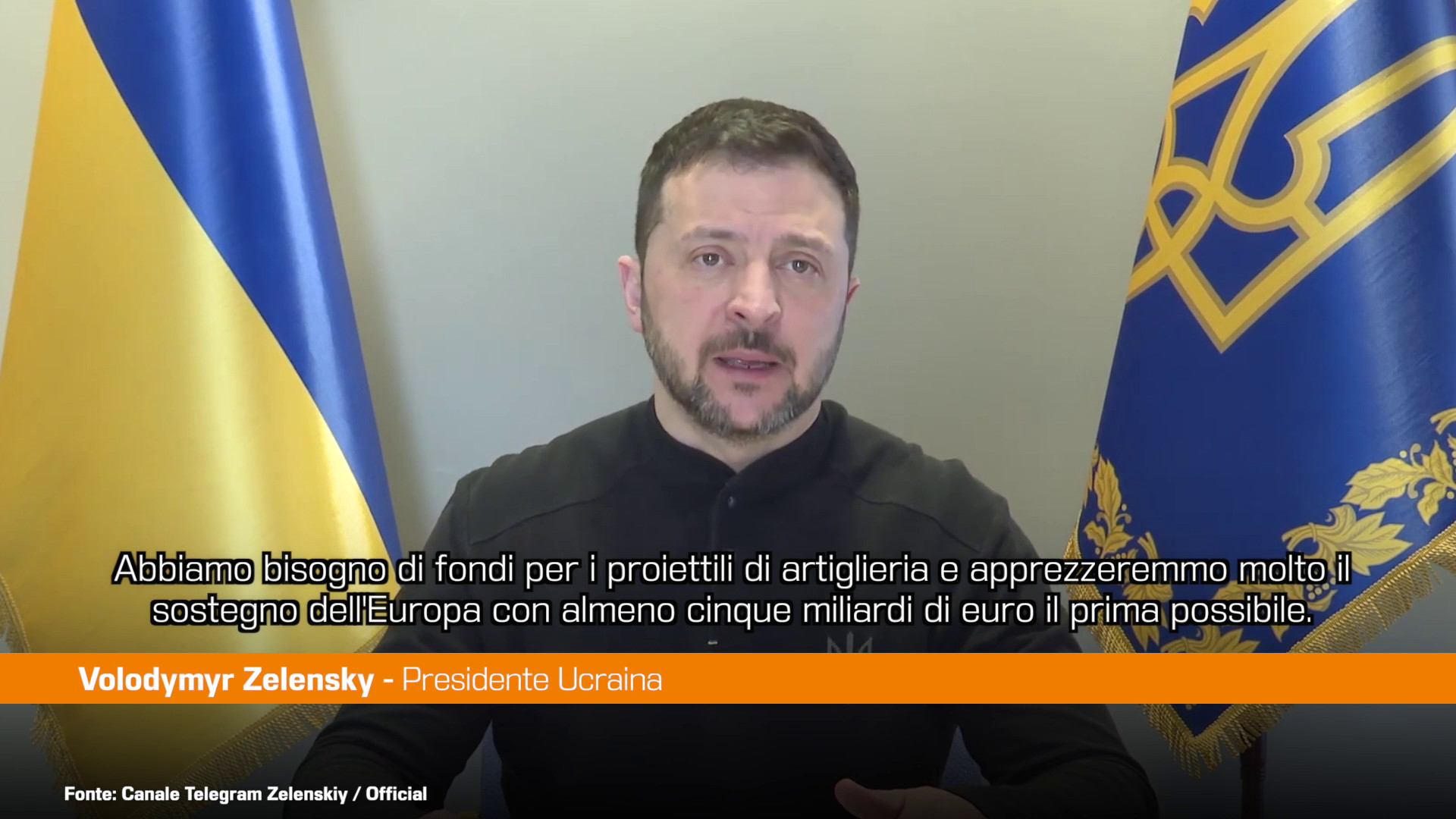 Zelensky ai leader Ue "Sì a piano da 5 miliardi e ReArm Europe"