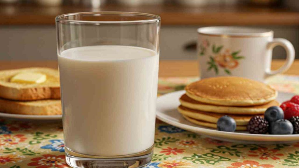 Latte pronto per colazione - foto (C) Mediaoneonline.it