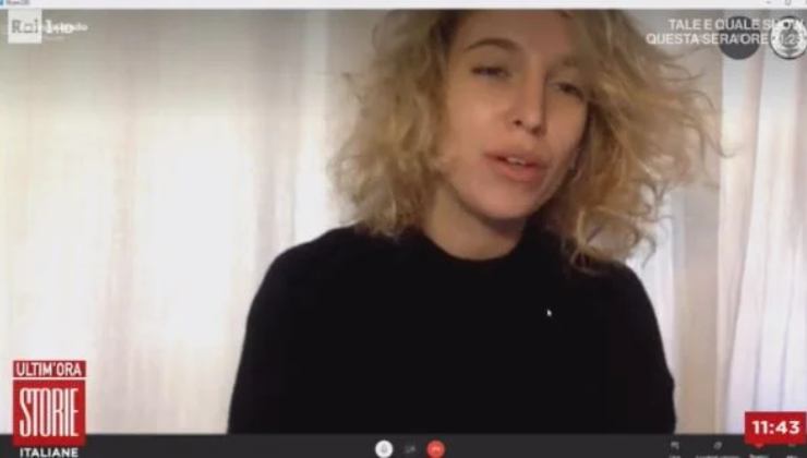 Lucrezia Lando triste Rai (screenshot Rai) - teleone.it