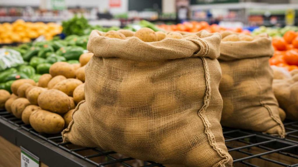 Patate in vendita al supermercato - foto (C) Mediaoneonline.it