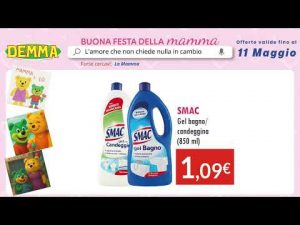 SANITARIA DEMMA SPOT 1 BUONA FESTA DELLA MAMMA OFFERTE FINO AL 11 MAGGIO