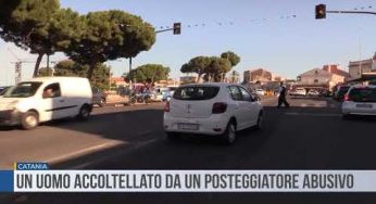 Catania. un uomo di 30 anni accoltellato da un posteggiatore abusivo
