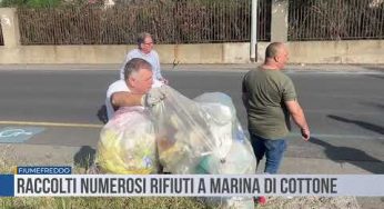 Fiumefreddo. Raccolti numerosi rifiuti a Marina di Cottone
