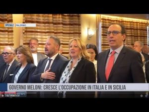 Governo Meloni: cresce l'occupazione in Sicilia