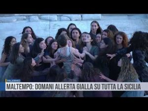 Maltempo: domani allerta gialla su tutta la Sicilia
