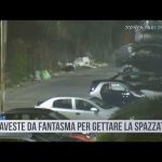 Monreale. Si traveste da fantasma per gettare la spazzatura