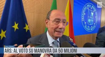 Palermo. ARS al voto su manovra da 50 milioni