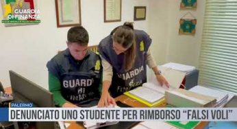 Palermo. Denunciato uno studente per rimborso “falsi voli”