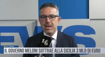 Palermo. Il governo Melonisottrae alla Sicilia 3mld di euro