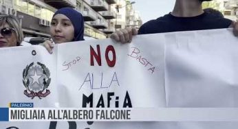 Palermo. Migliaia all’albero Falcone