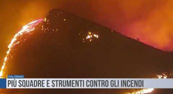 Palermo. Più squadre e strumenti contro gli incendi