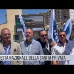 Palermo. Protesta nazionale della sanità privata