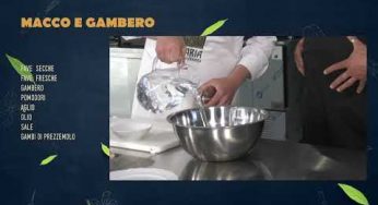 PRONTO IN TV | RICETTA TORTORICI | MACCO E GAMBERI