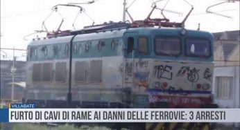 Villabate. Furto di cavi di rame ai danni delle ferrovie: 3 arresti e una denuncia