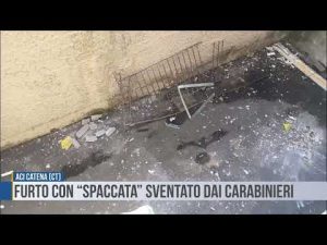 Aci Catena, furto con spaccata sventato dai carabinieri