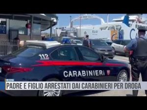 Messina: padre e figlio arrestati dai carabinieri per droga