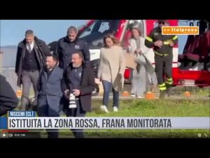 Niscemi: istituita la zona rossa, frana monitorata