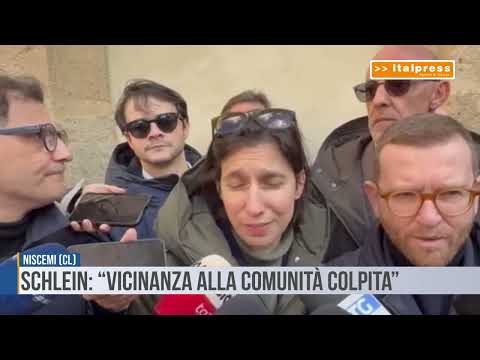 Niscemi: Schlein: “Vicinanza alla comunità colpita”