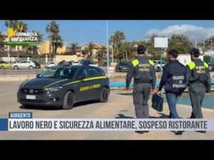 Agrigento: lavoro nero e sicurezza alimentare, sospeso ristorante