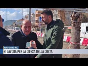 Furci Siculo (ME): si lavora per la difesa della costa