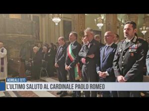 Acireale (CT): l’ultimo saluto al cardinale Paolo Romeo
