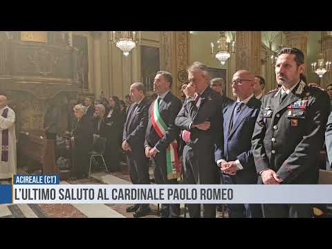 Acireale (CT): l’ultimo saluto al cardinale Paolo Romeo