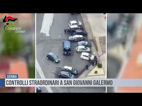 CATANIA: CONTROLLI STRAORDINARI A SAN GIOVANNI GALERMO