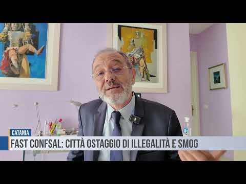 Catania: Fast Confsal: città ostaggio di illegalità e smog