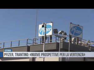 Catania: Pfizer, il sindaco Trantino: «Nuove prospettive per la vertenza»