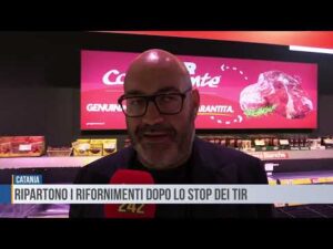 Catania: ripartono i rifornimenti dopo lo stop dei tir